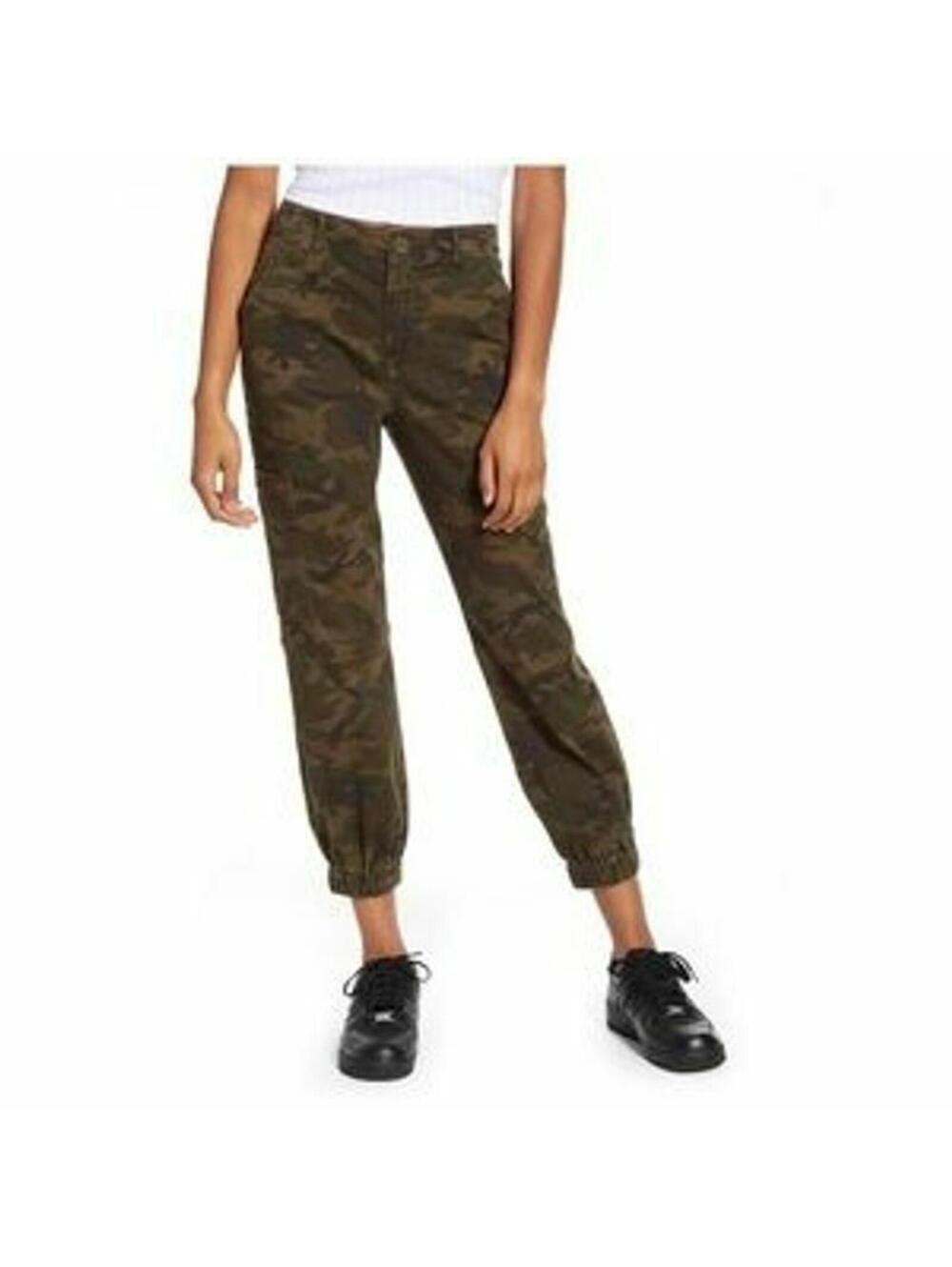 2419 BP by Nordstrom Camo Jogger Pants GREEN OLIVE size 24 nwot $69